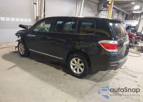 2012 Toyota Highlander from USA, damaged, VIN 5TDZA3EH2CS020062